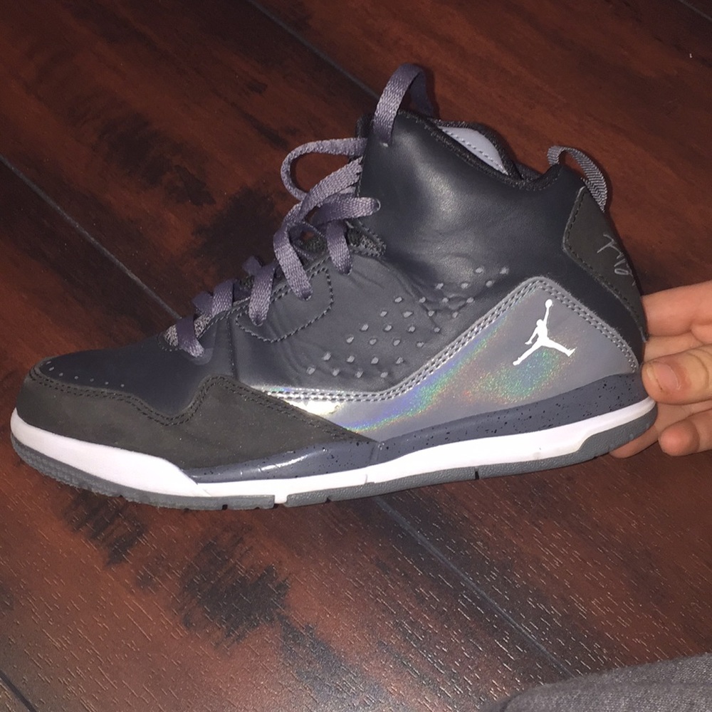 Air Jordan’s Black Basketball shoes